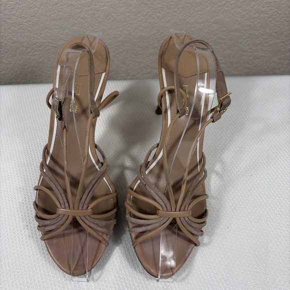 Diane Von Furstenberg Shoes - Diane von Furstenberg Women's‎ Milena Nude Specchio High Heels size 8.5 / 38.5